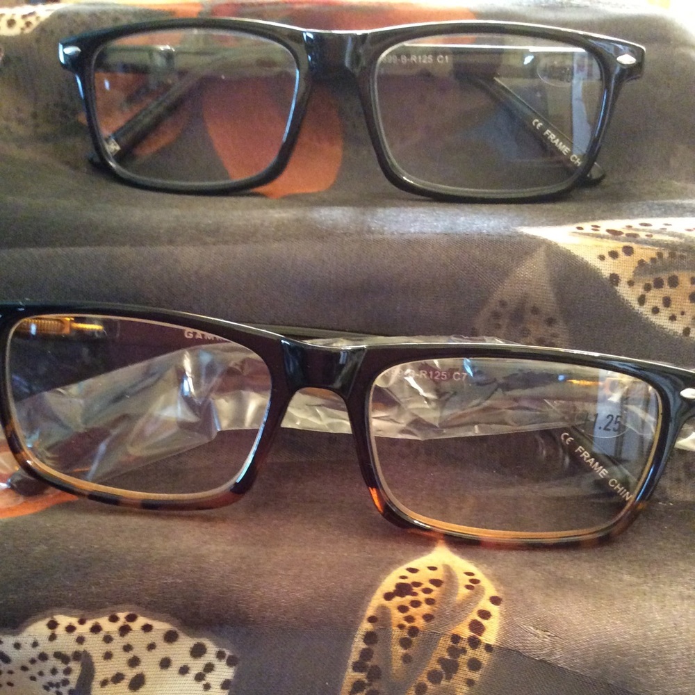 Gamma Ray Men’s Reading Glasses Power - 1.25